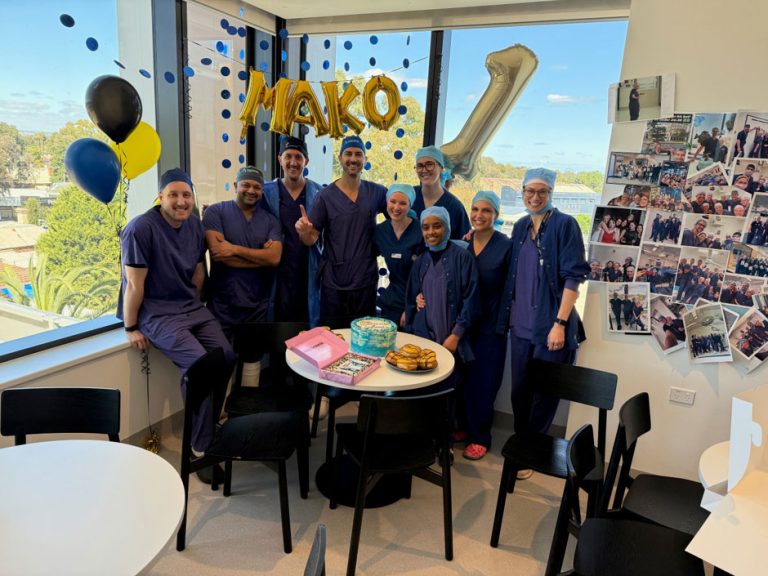 First Mako robotic-assisted Shoulder Replacement
