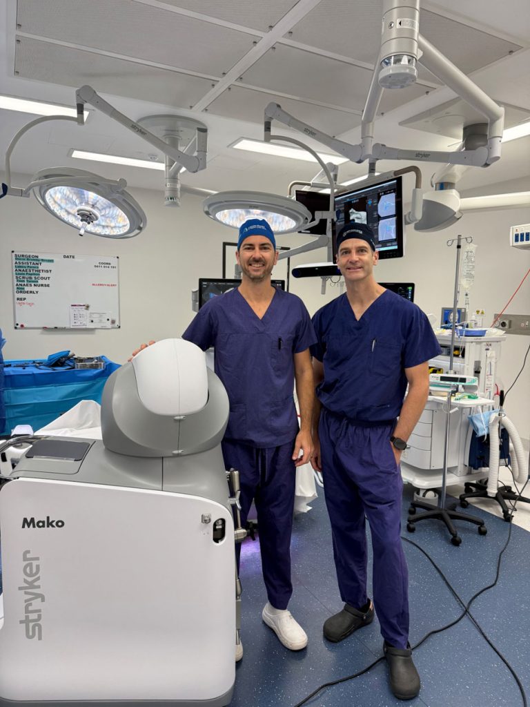 First Mako robotic-assisted Shoulder Replacement