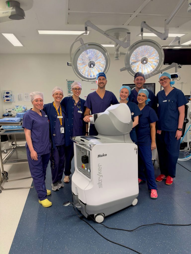 First Mako robotic-assisted Shoulder Replacement